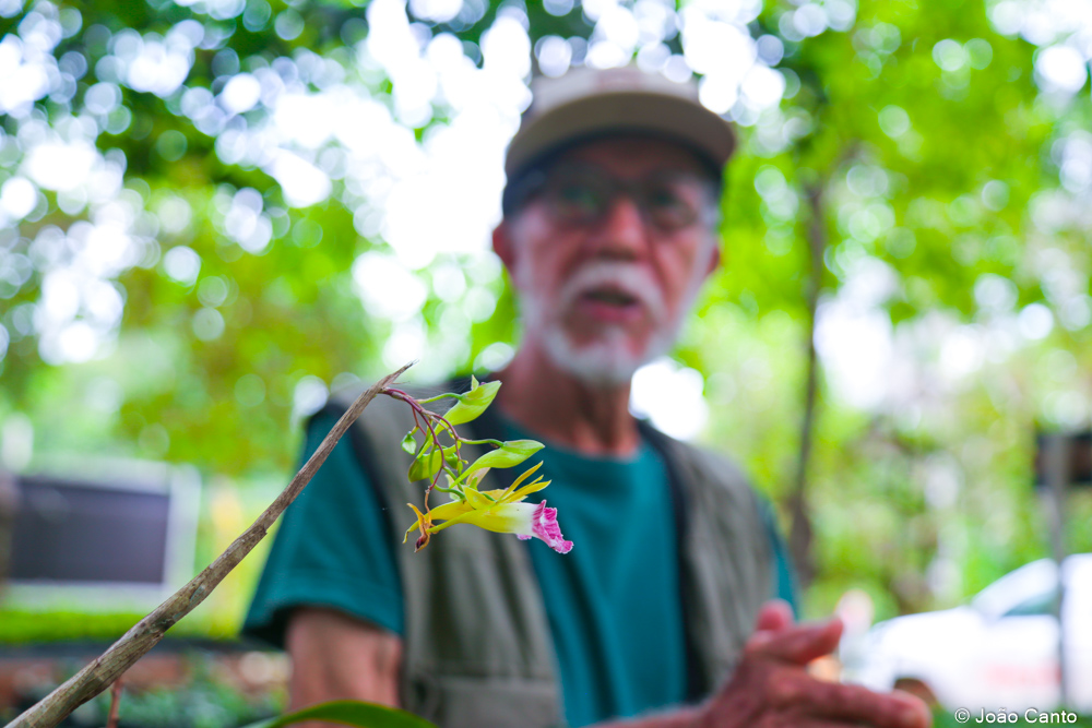 Pesquisador João Batista no Viveiro Florestal